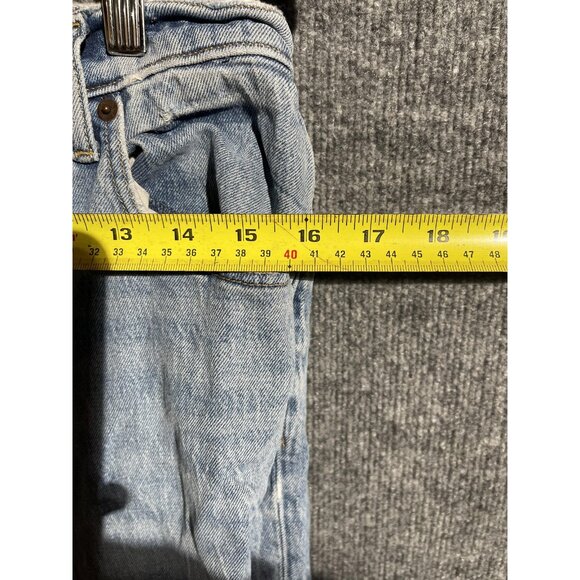 Abercrombie & Fitch The 70s Vintage Flare Jeans Womens 8 Light Wash Denim - Picture 3 of 7